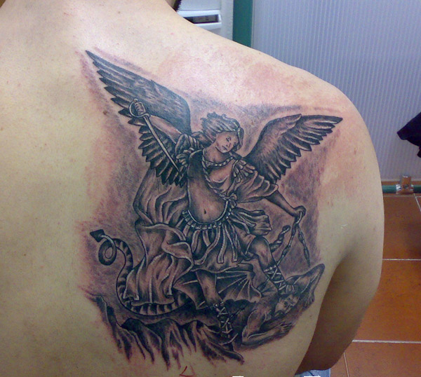 Tatuaggio angelo