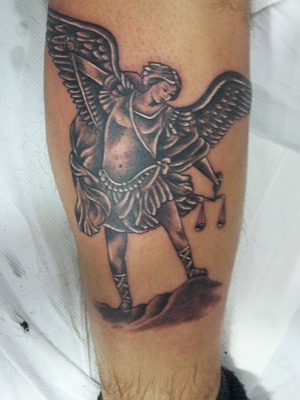 arcangelo gabriele tatuaggio tattoo