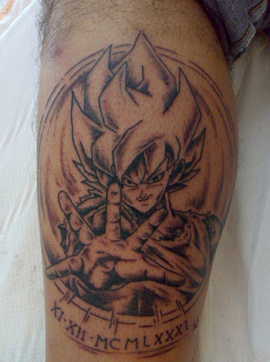 Tatuaggio Goku