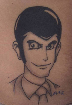 Tatuaggio Lupin