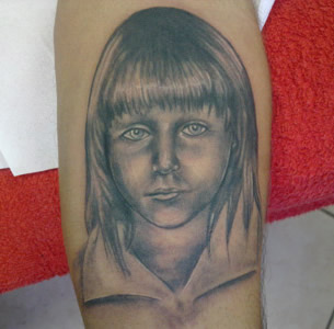 volto bambina