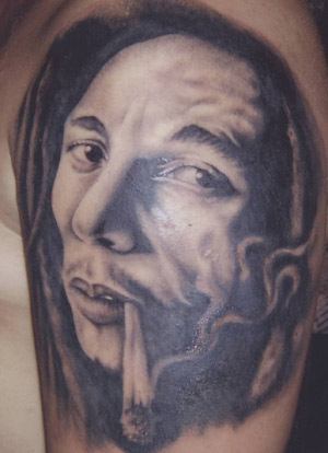 Tatuaggio Bob Marley