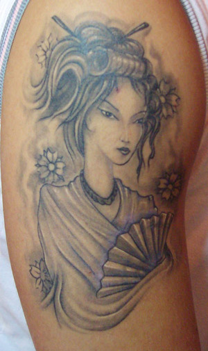Tatuaggio geisha