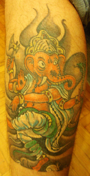 Tatuaggio Ganesh