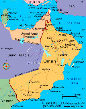 Mappa del Sudan